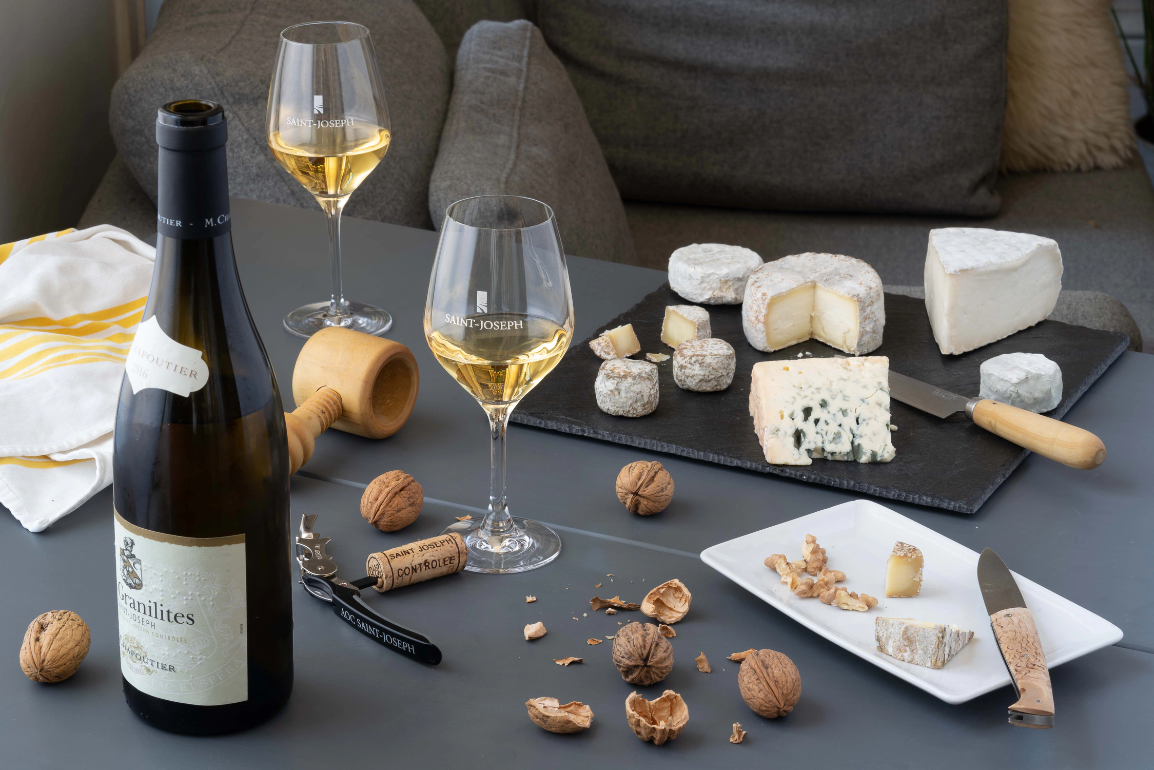 Photos culinaires : Association mets et vins – Syndicats des vins Saint-Joseph