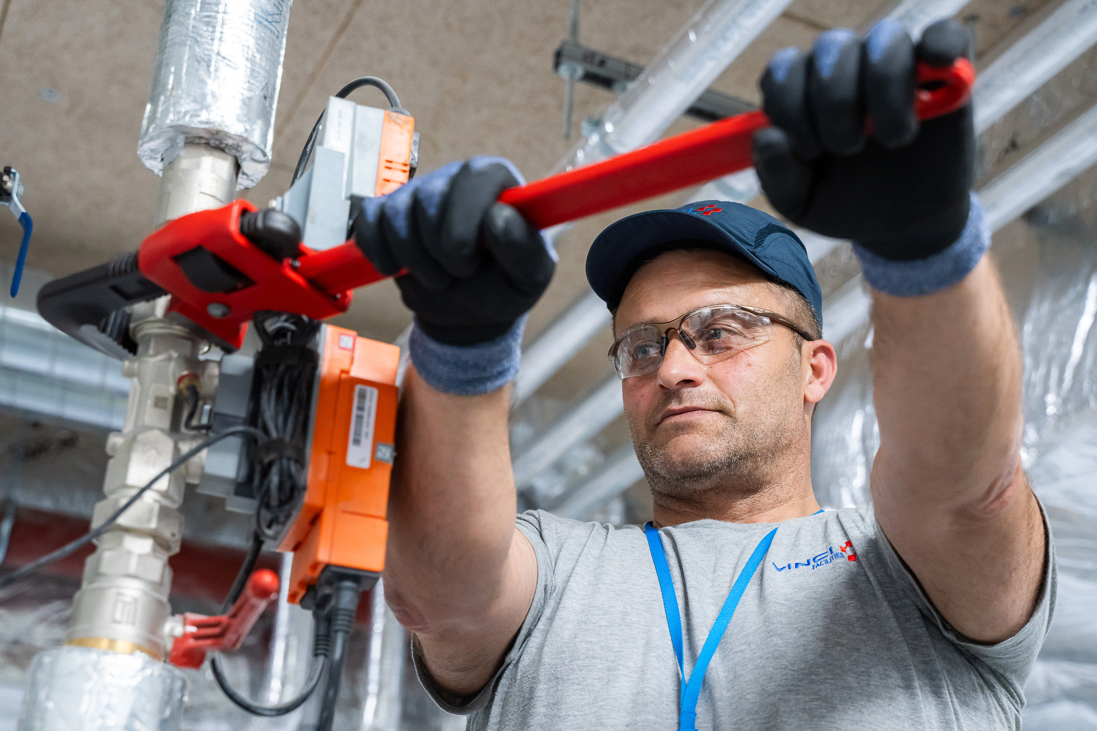 Photographe de reportage métiers : Vinci Facilities